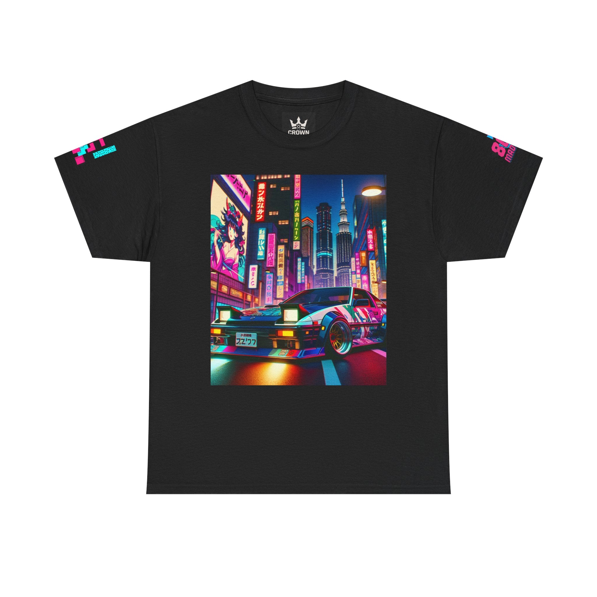 Tee Midnight Retro Vintage Unisex T-shirt