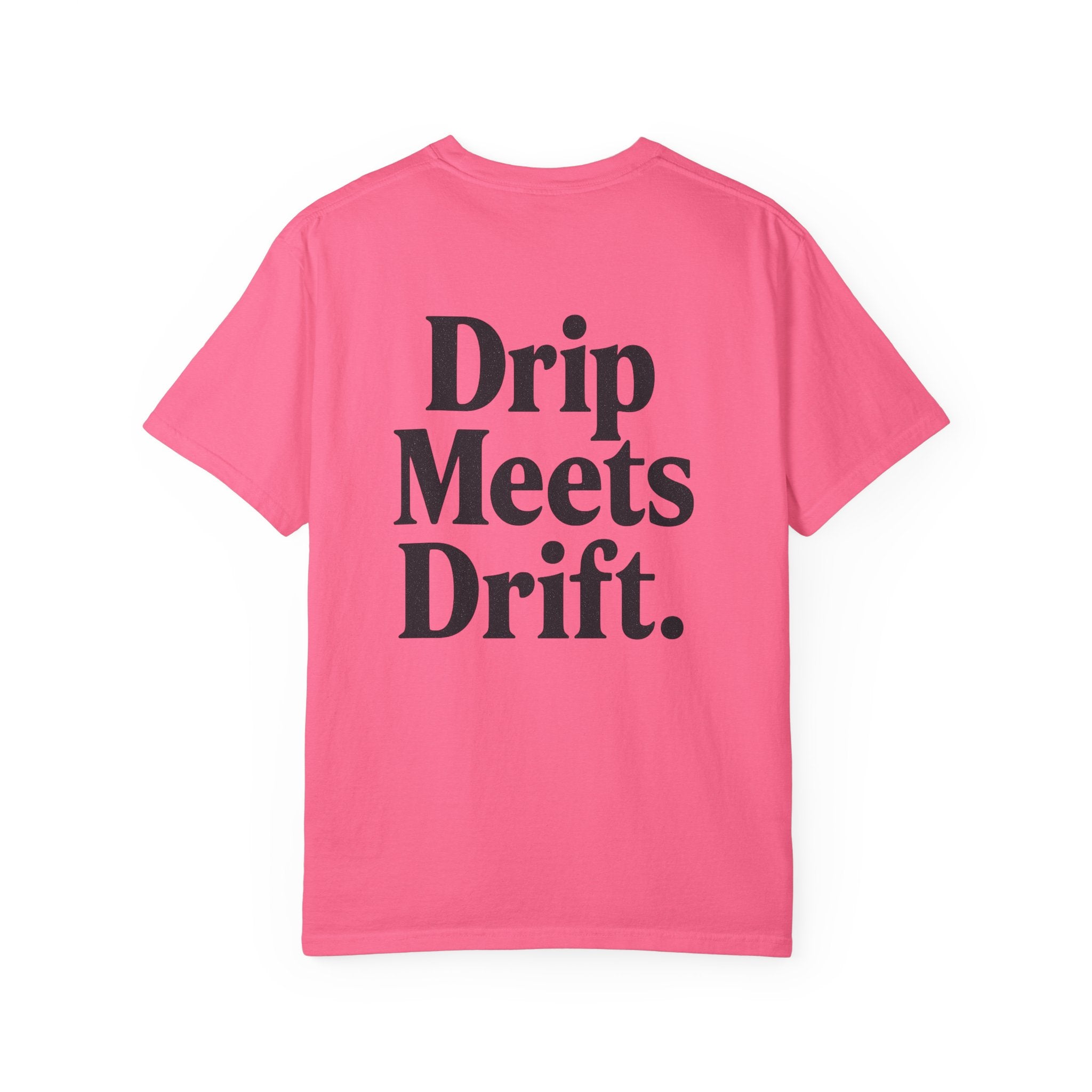 Drip Meets Drift Unisex Garment-Dyed T-Shirt, Anime Streetwear, Casual Style, Gift for Gamers, Unisex Fashion Tee