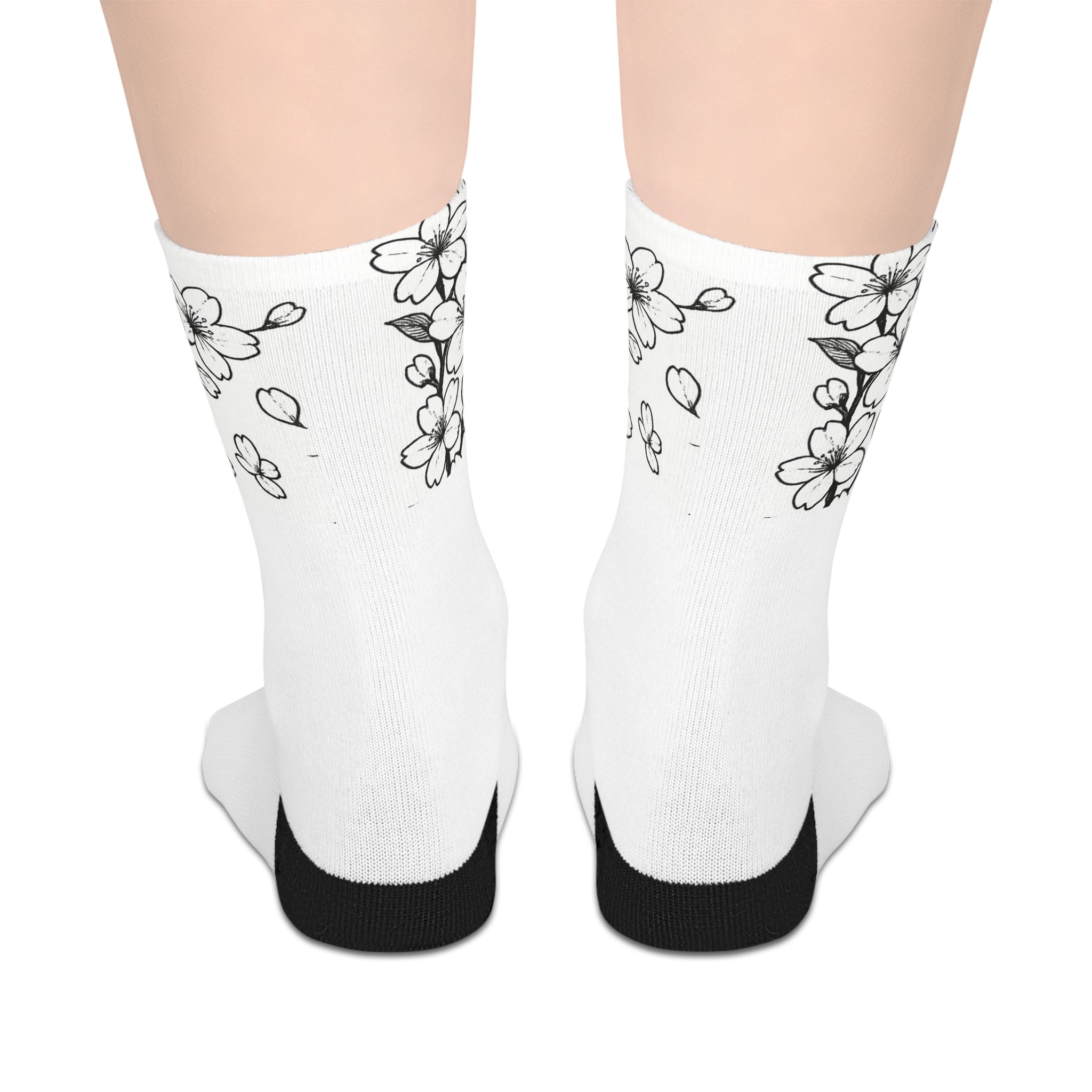 Socks Cherry Blossom Design