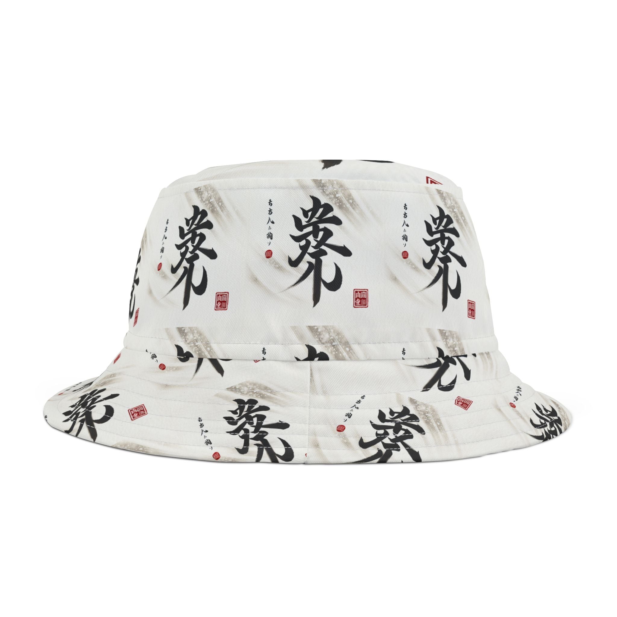 Bucket Hat Japanese Writing Love