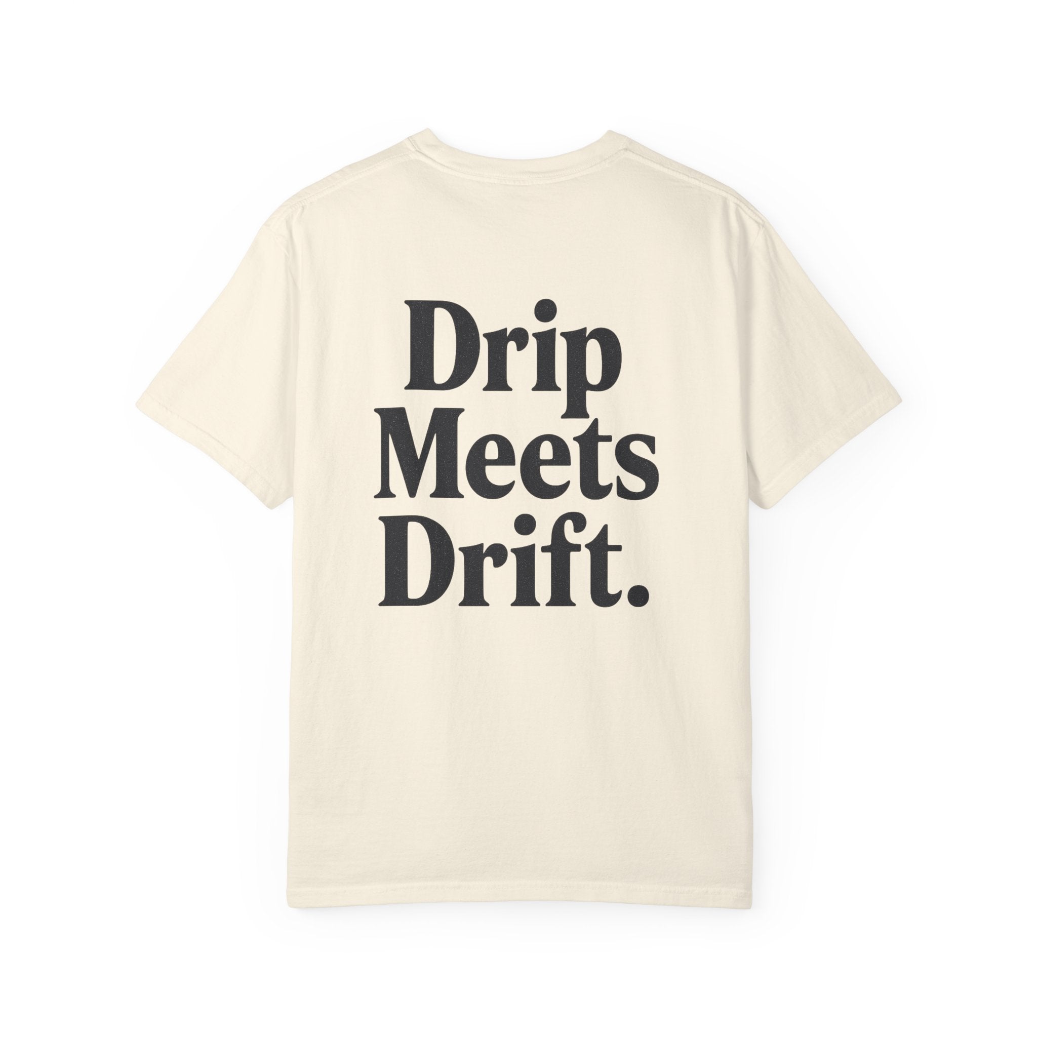 Drip Meets Drift Unisex Garment-Dyed T-Shirt, Anime Streetwear, Casual Style, Gift for Gamers, Unisex Fashion Tee