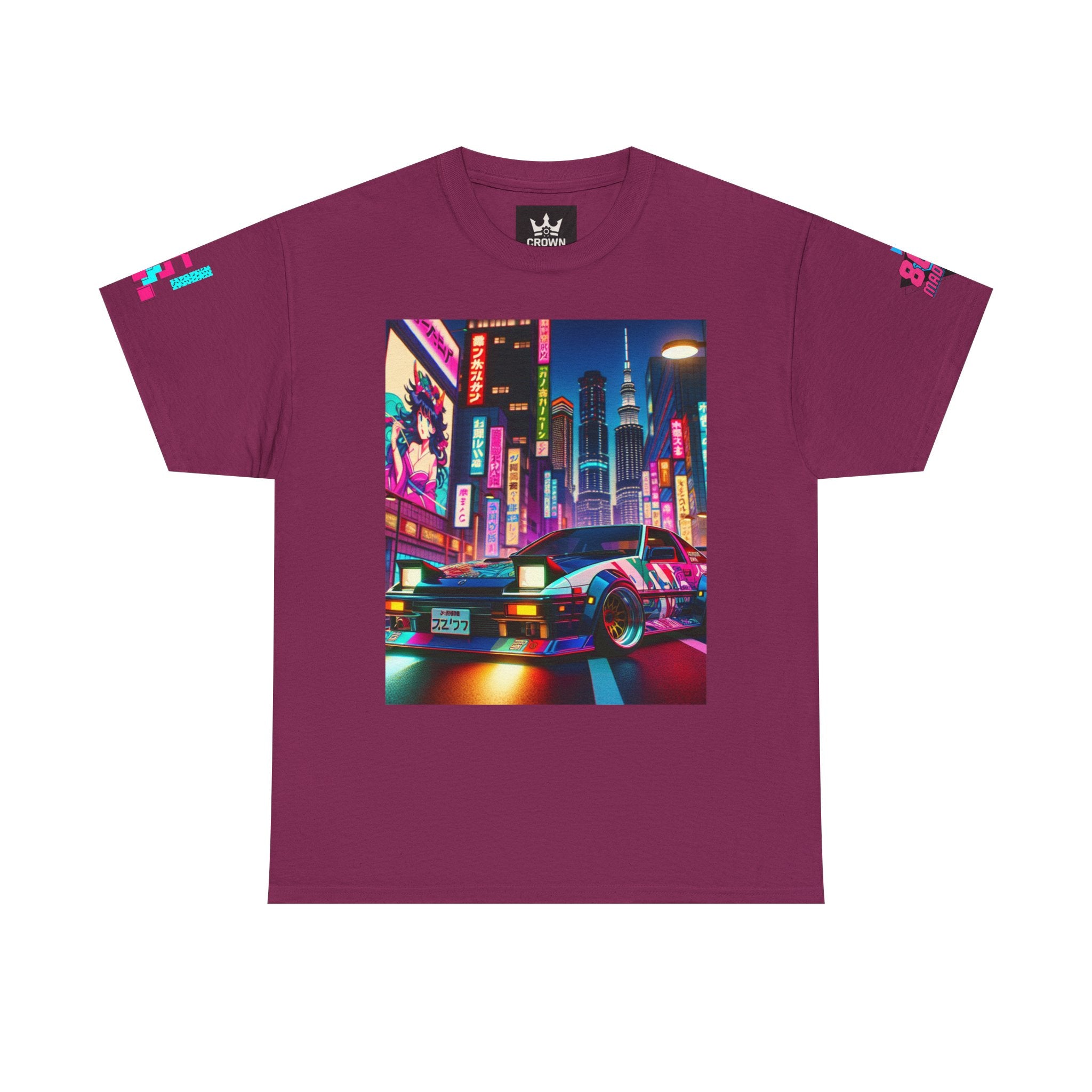 Tee Midnight Retro Vintage Unisex T-shirt