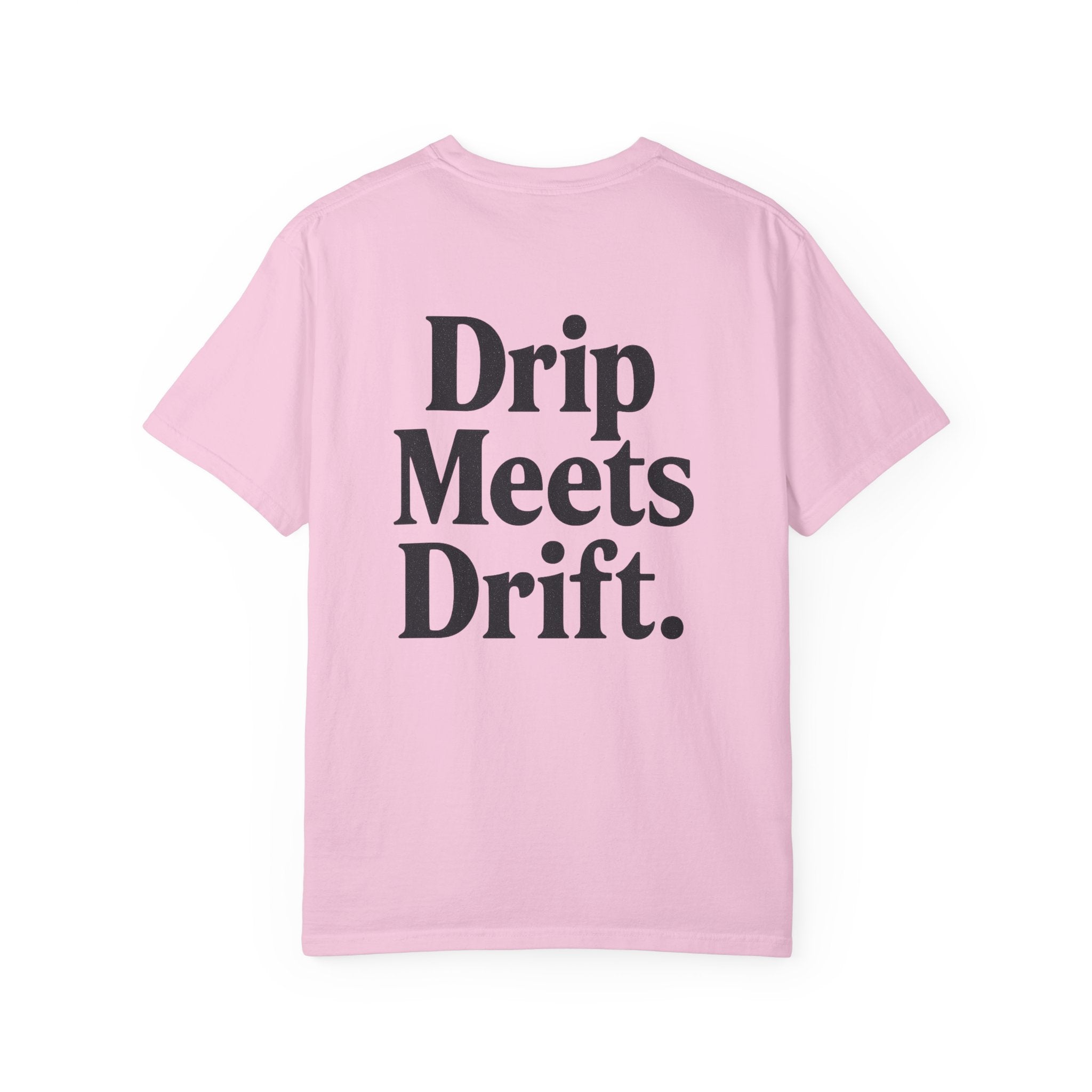 Drip Meets Drift Unisex Garment-Dyed T-Shirt, Anime Streetwear, Casual Style, Gift for Gamers, Unisex Fashion Tee