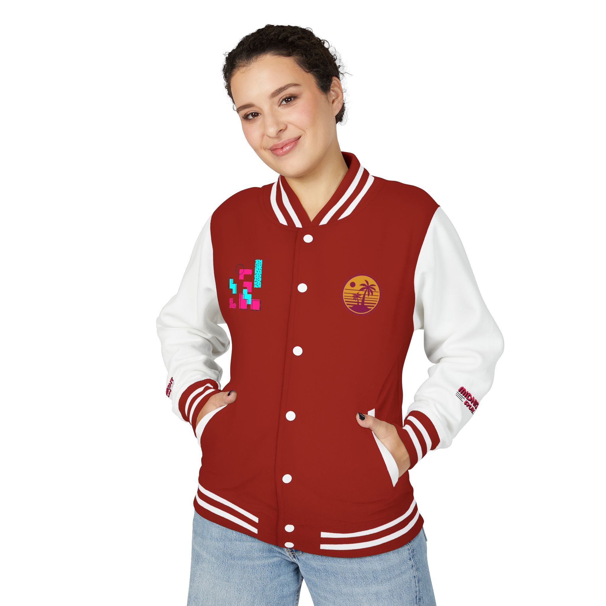 Letterman Jacket - Retro Varsity Style