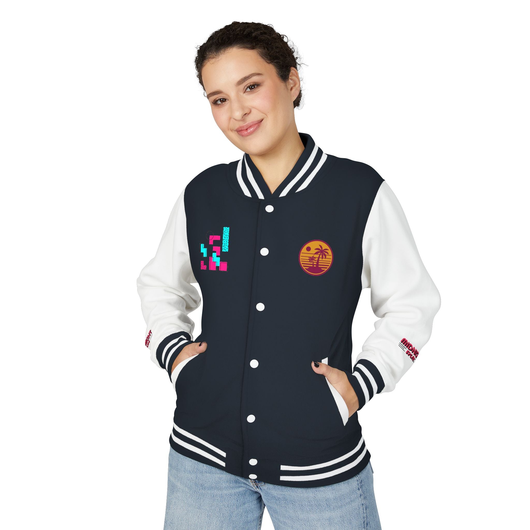 Letterman Jacket - Retro Varsity Style