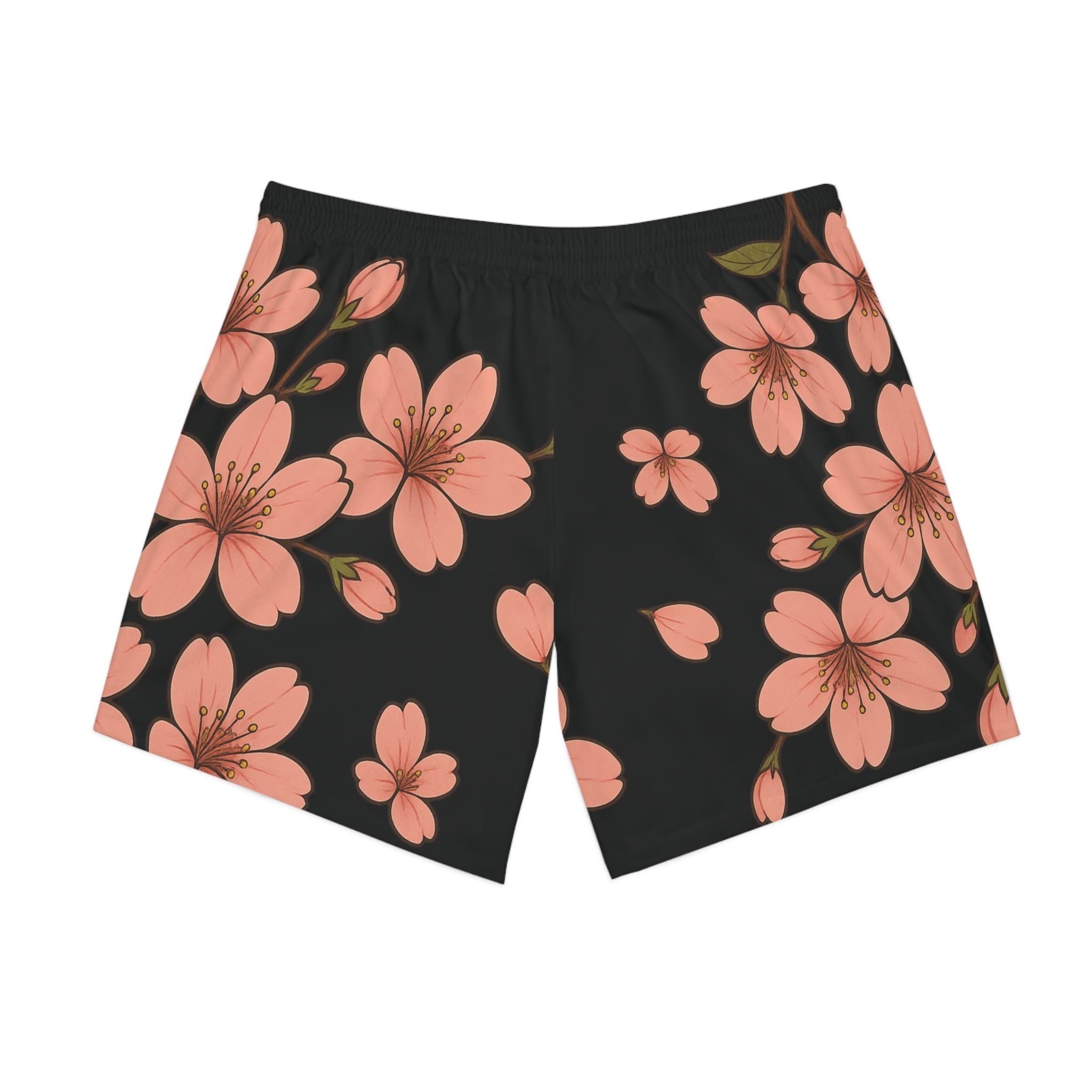 Beach Shorts - CM's Cherry Blossom Design