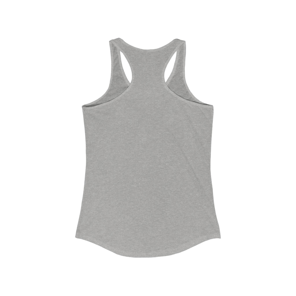 Cherry Blossom Racerback Tank, Women's Tank Top, Summer Fashion, Gift for Car Lovers, Casual Wear, Nature Inspired Apparel