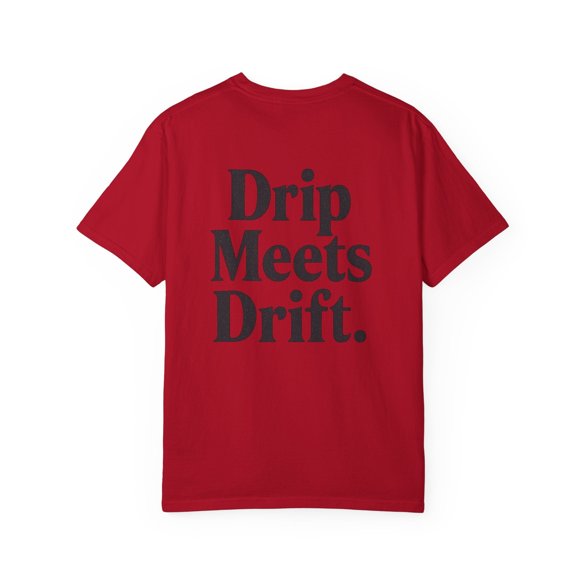 Drip Meets Drift Unisex Garment-Dyed T-Shirt, Anime Streetwear, Casual Style, Gift for Gamers, Unisex Fashion Tee