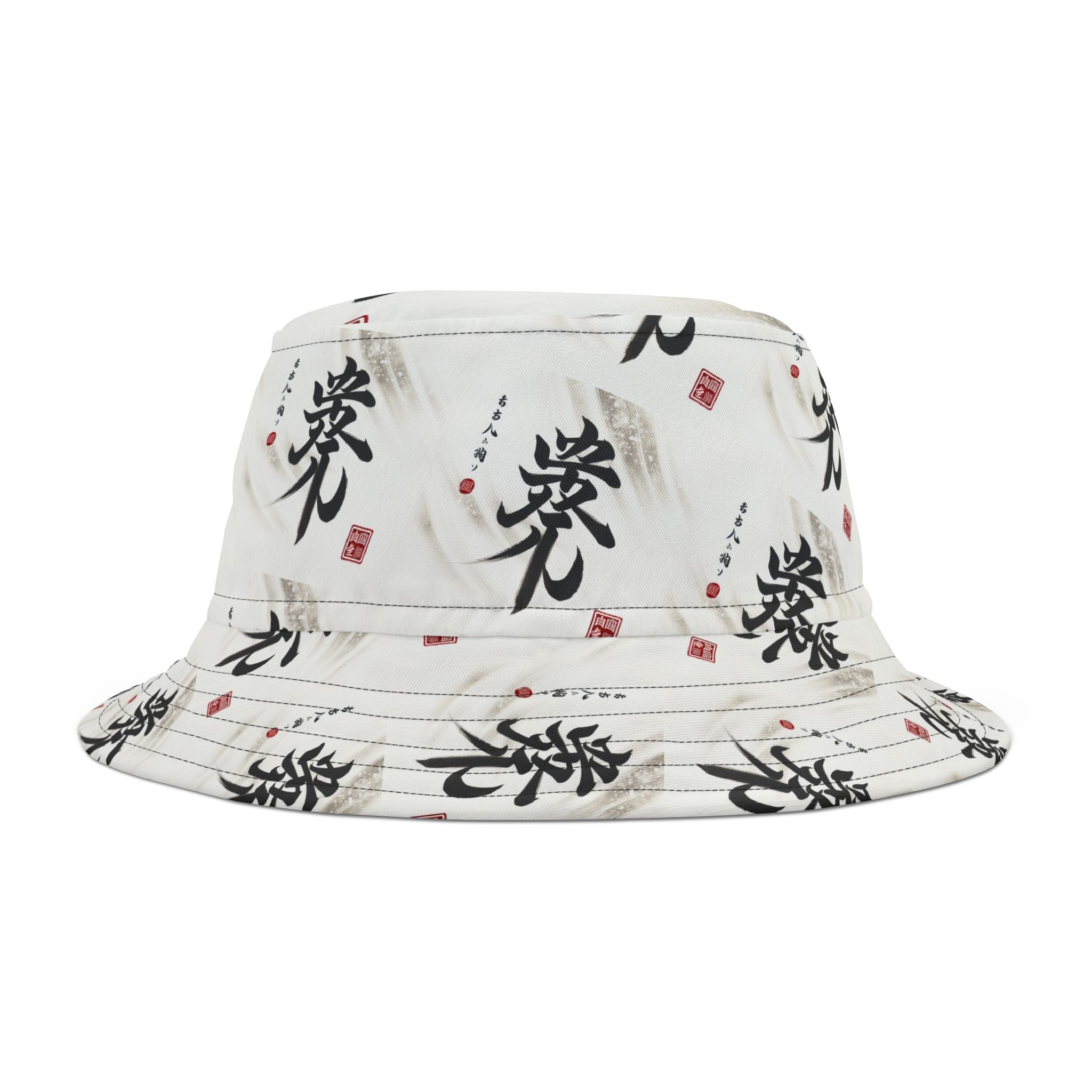 Bucket Hat Japanese Writing Love