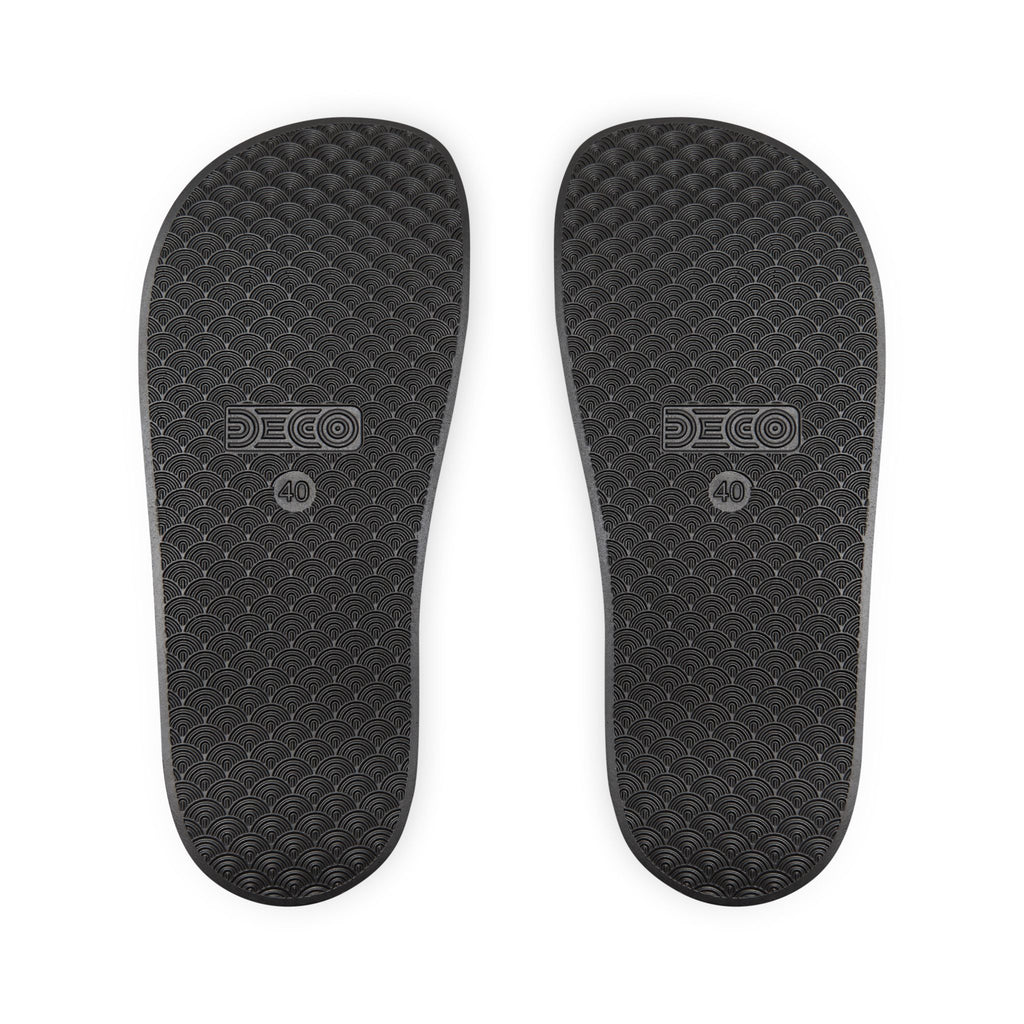 Midnight Run Sandals: Fun Removable-Strap Sandals for Summer Adventures, Beach Days, Casual Outings, Gift for Sporty Men, Relaxed Vibe
