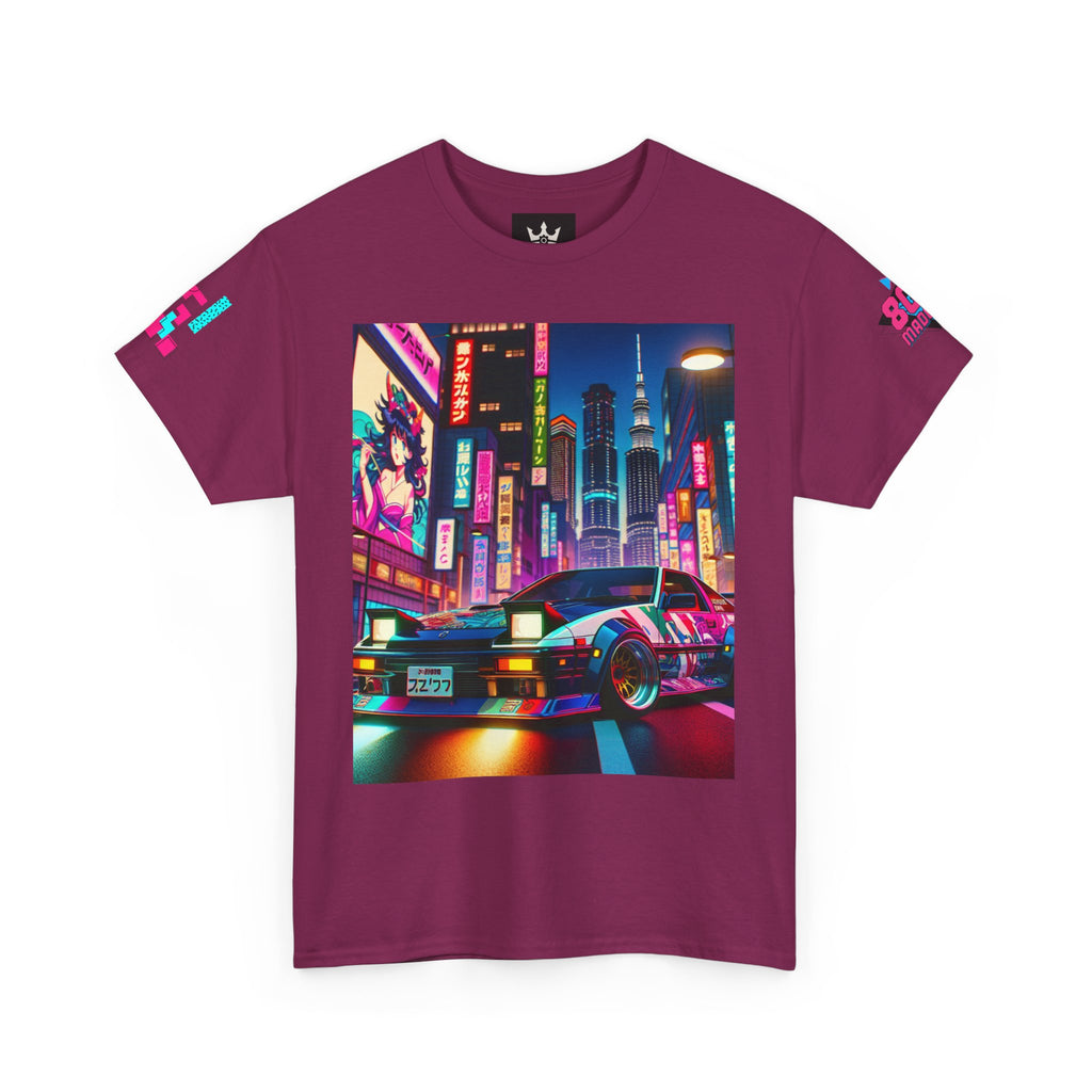 Tee Midnight Retro Vintage Unisex T-shirt