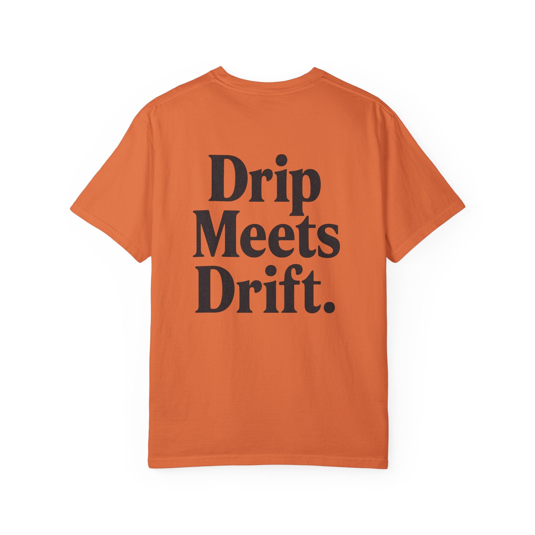 Drip Meets Drift Unisex Garment-Dyed T-Shirt, Anime Streetwear, Casual Style, Gift for Gamers, Unisex Fashion Tee