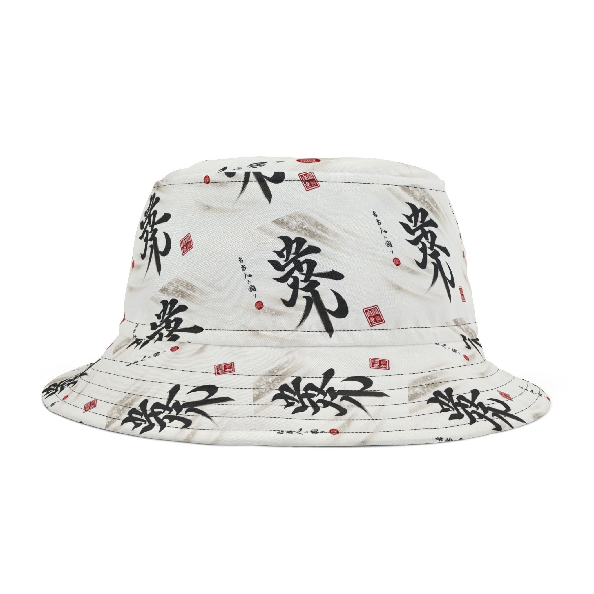 Bucket Hat Japanese Writing Love