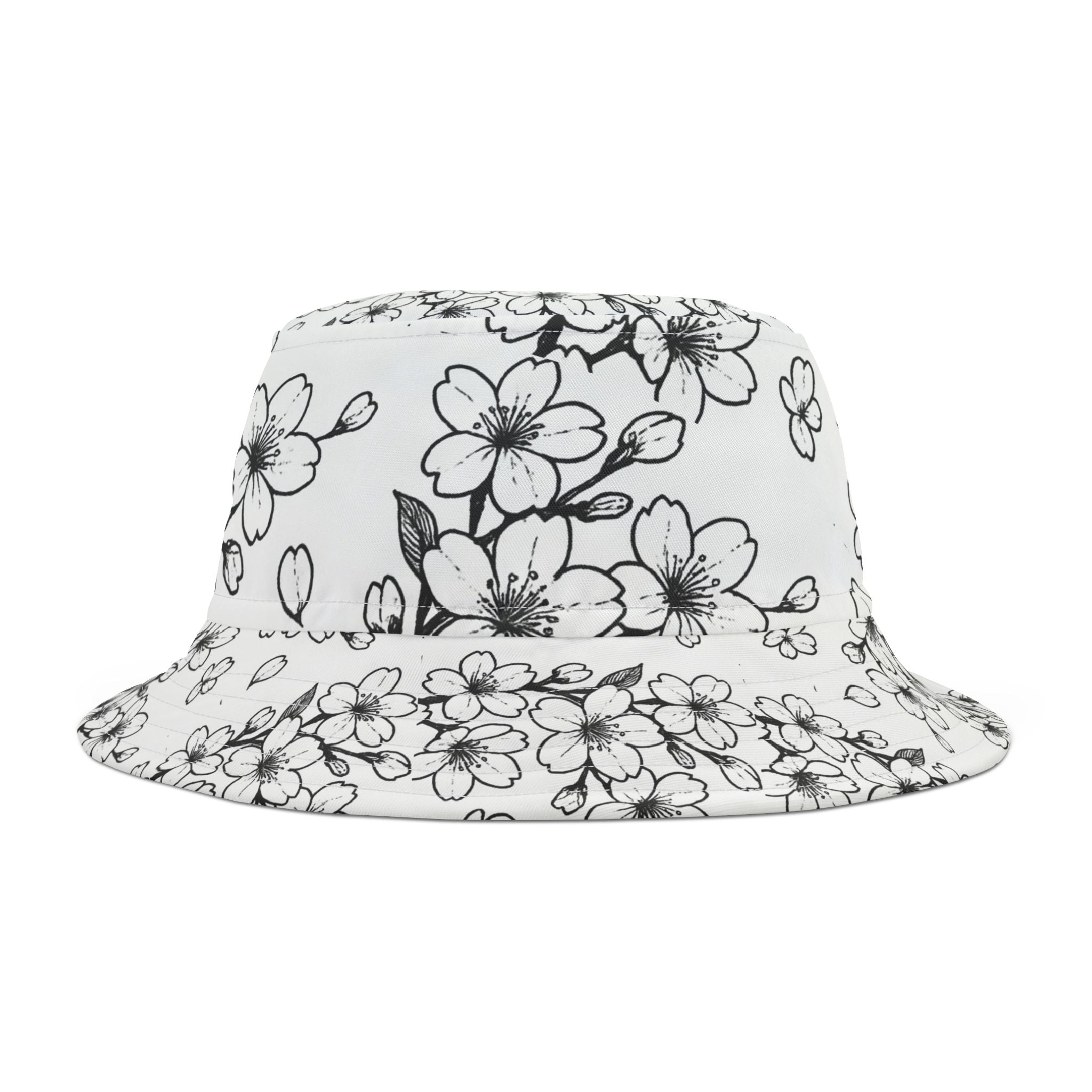 Bucket Hat - CM's Cherry Blossom Floral Design