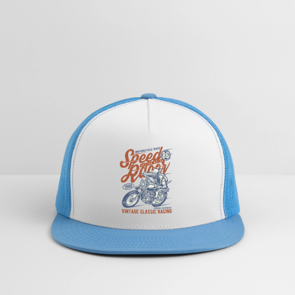 Trucker Hat - white/blue
