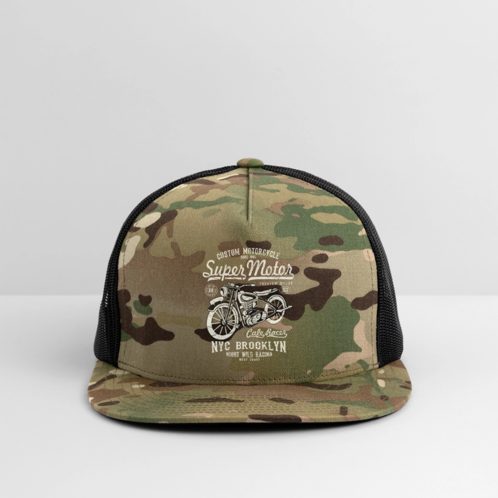 Trucker Hat - MultiCam\black