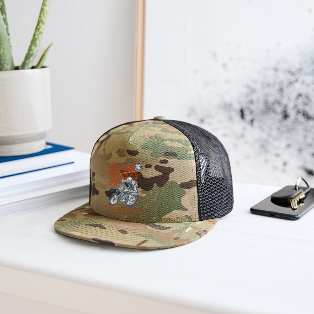 Trucker Hat - MultiCam\black