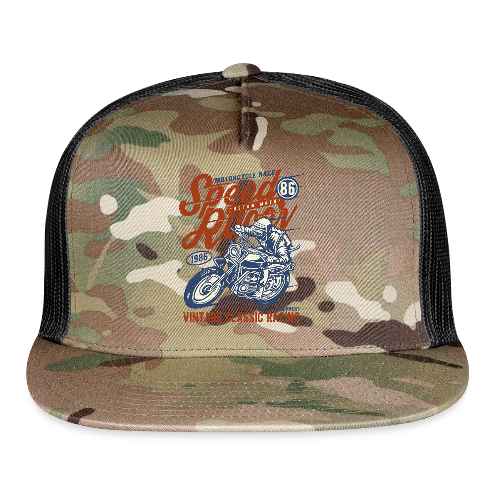 Trucker Hat - MultiCam\black