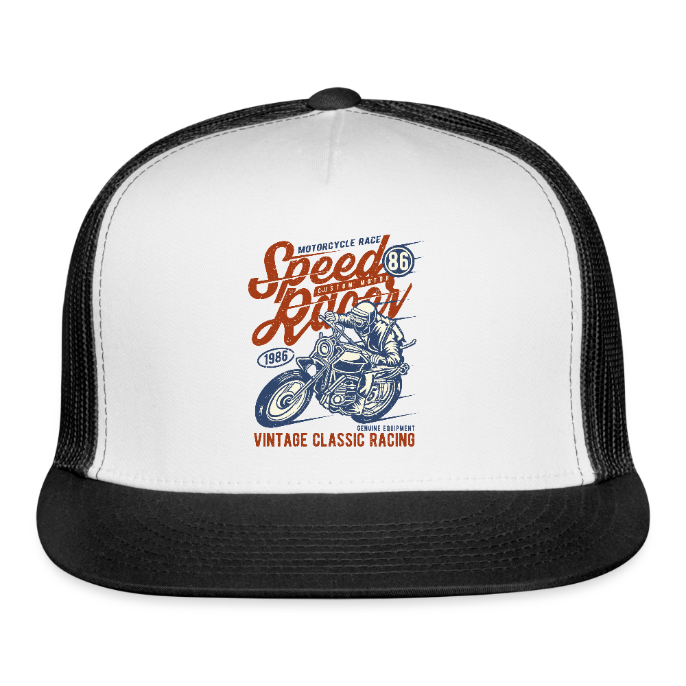 Trucker Hat - white/black