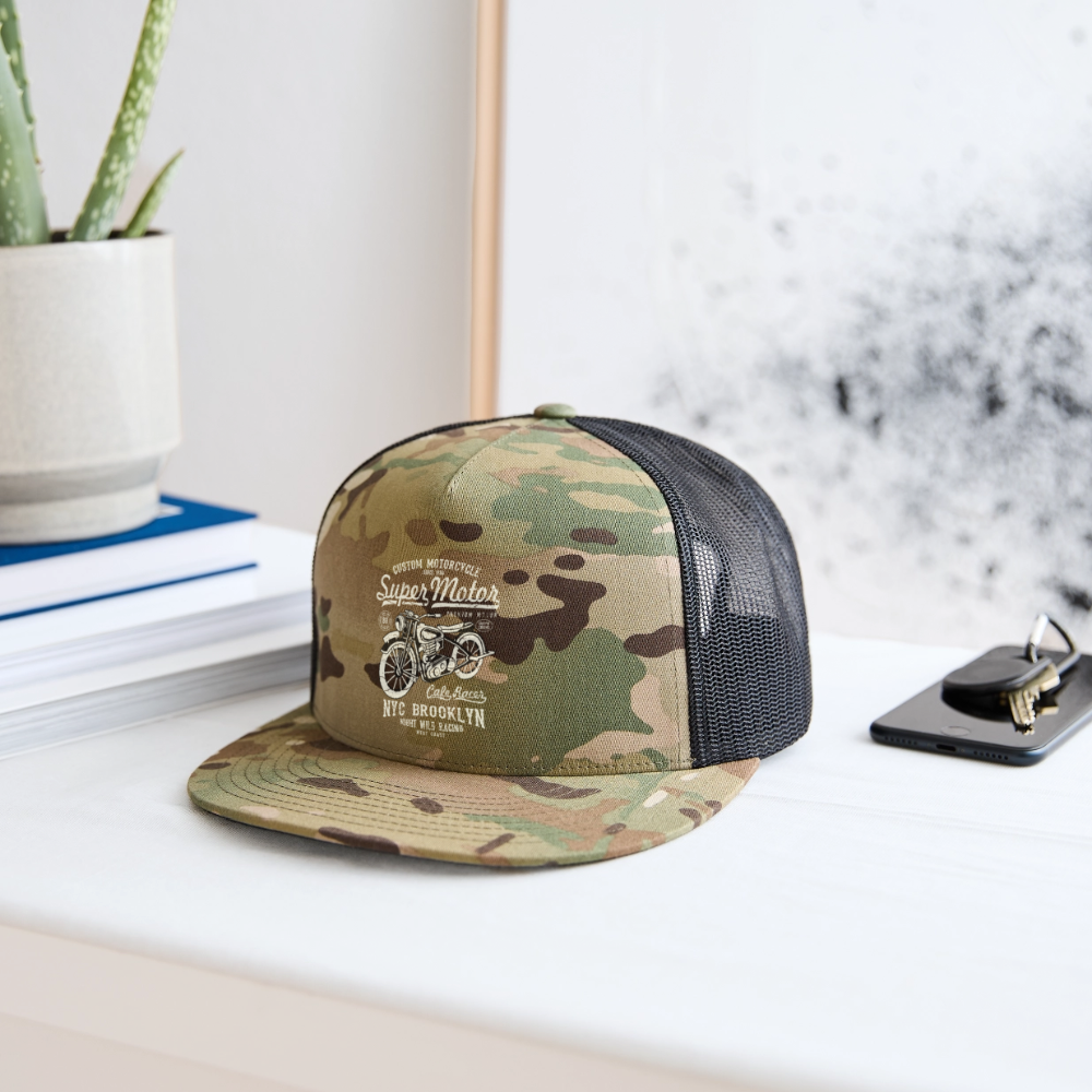 Trucker Hat - MultiCam\black