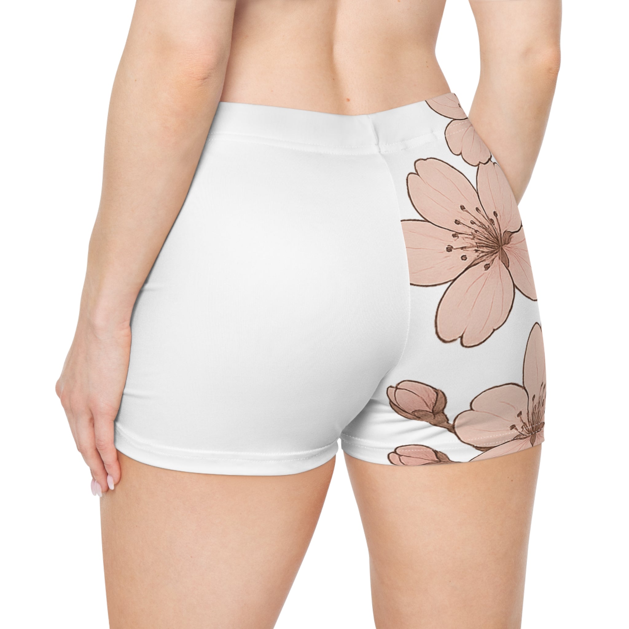 Women's ShortsCM’s Cherry Blossom - Stylish Summer Bloomers, Athletic Shorts, Relaxed Loungewear, Gift for Her, Spring Outfit