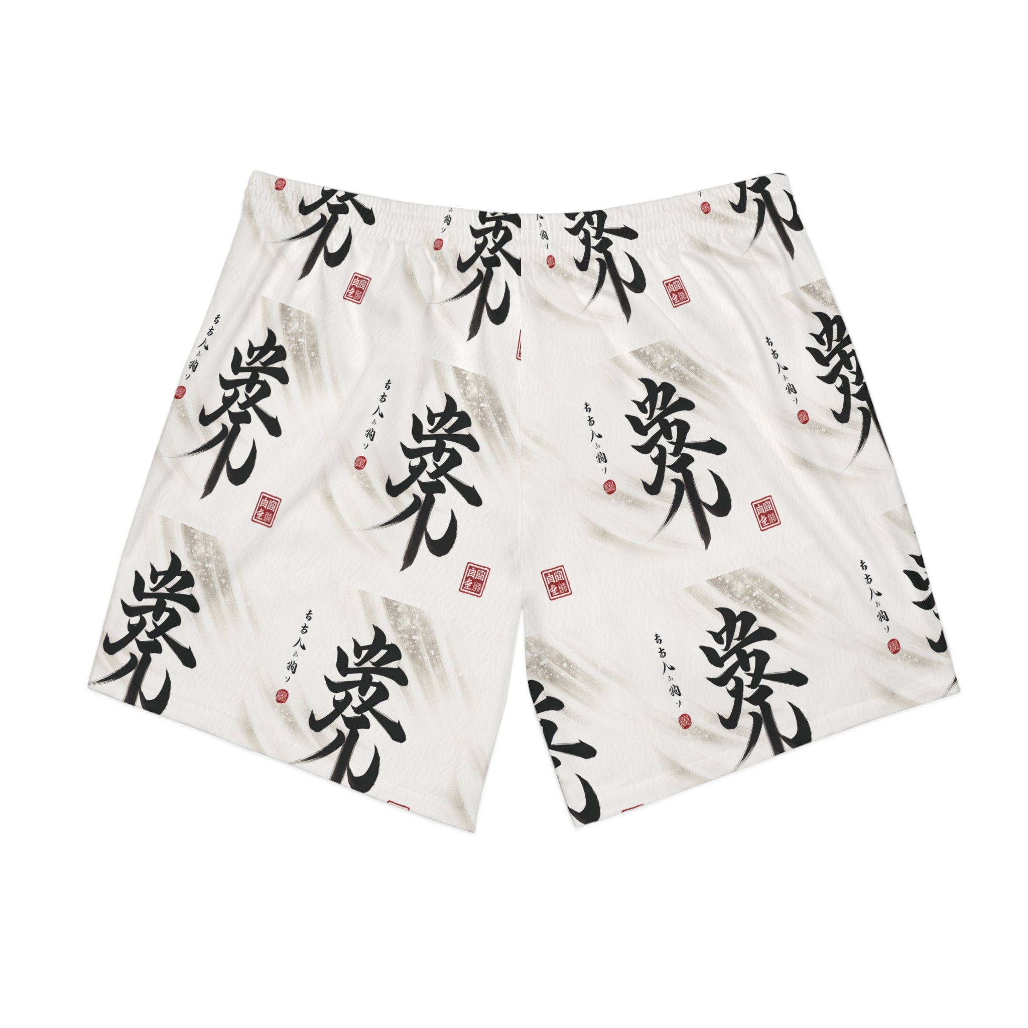 Beach Shorts - CM’s Japanese Letter Love Design