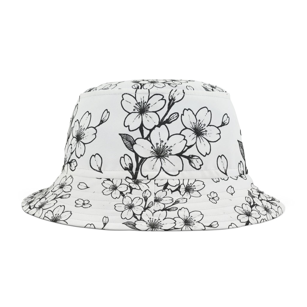 Bucket Hat - CM's Cherry Blossom Floral Design