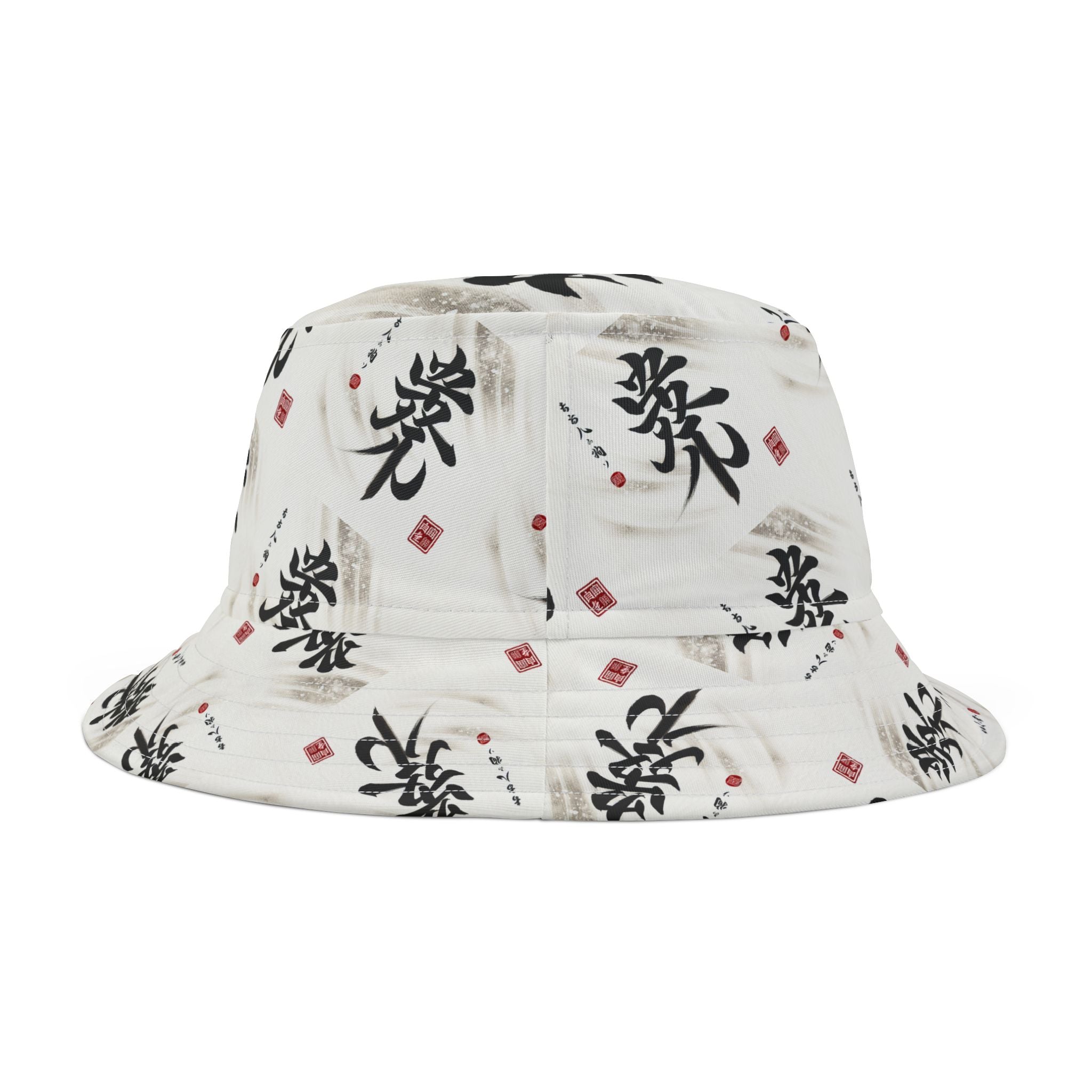 Bucket Hat Japanese Writing Love