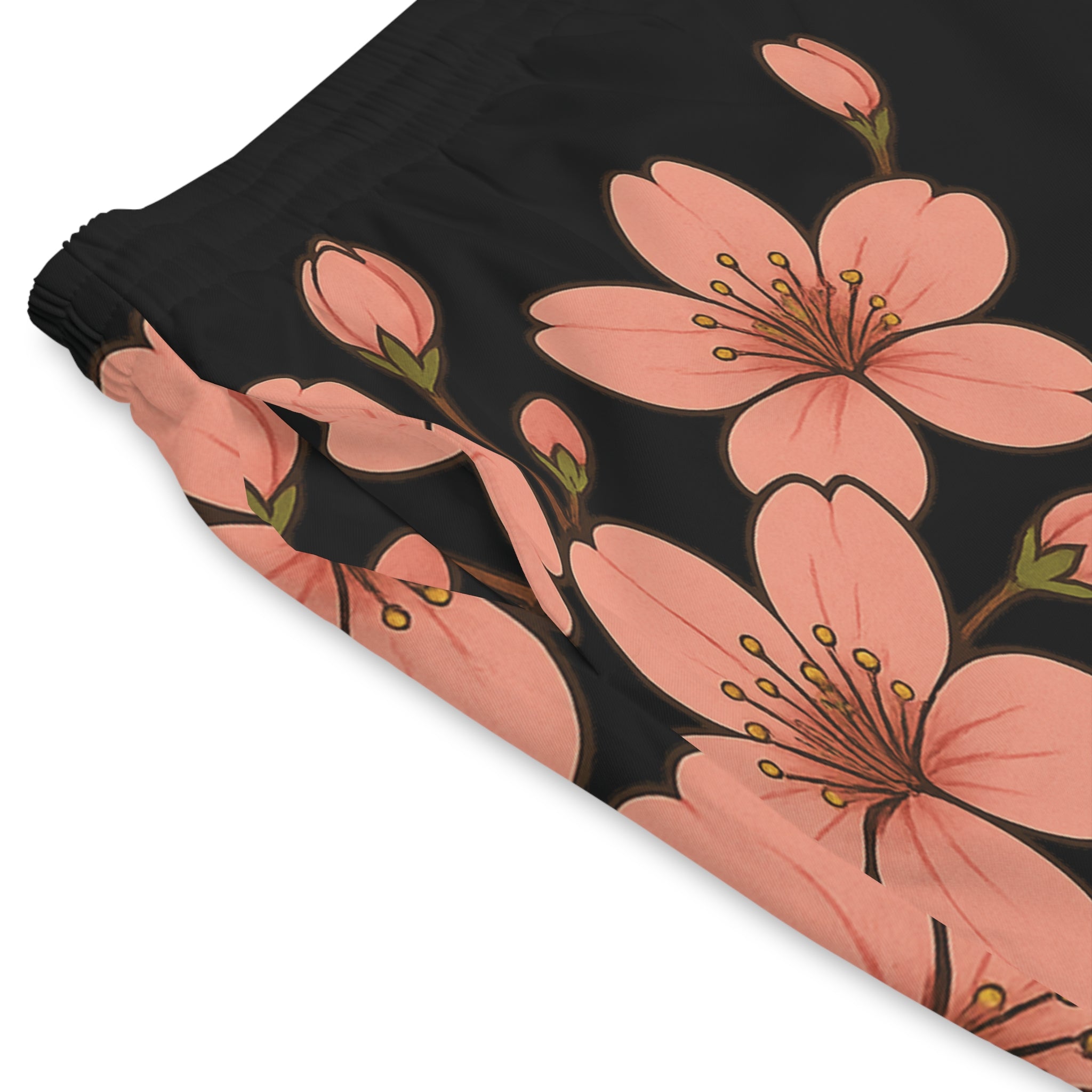 Beach Shorts - CM's Cherry Blossom Design