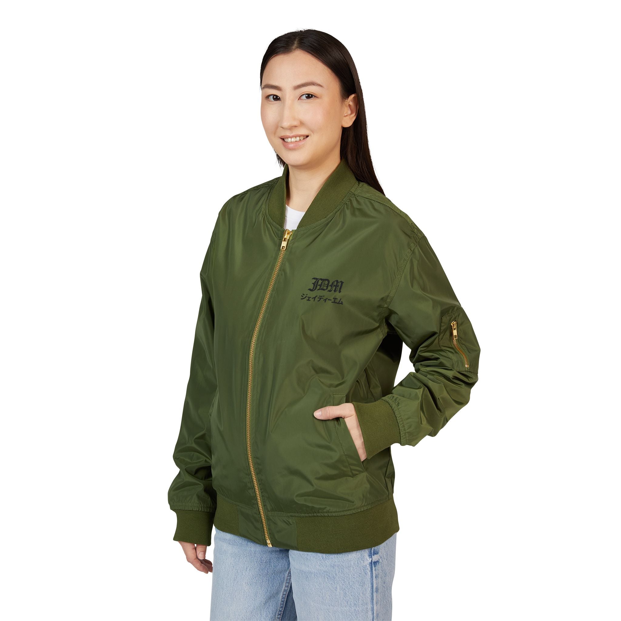 Embroidered Bomber Jacket - CM's JDM Design