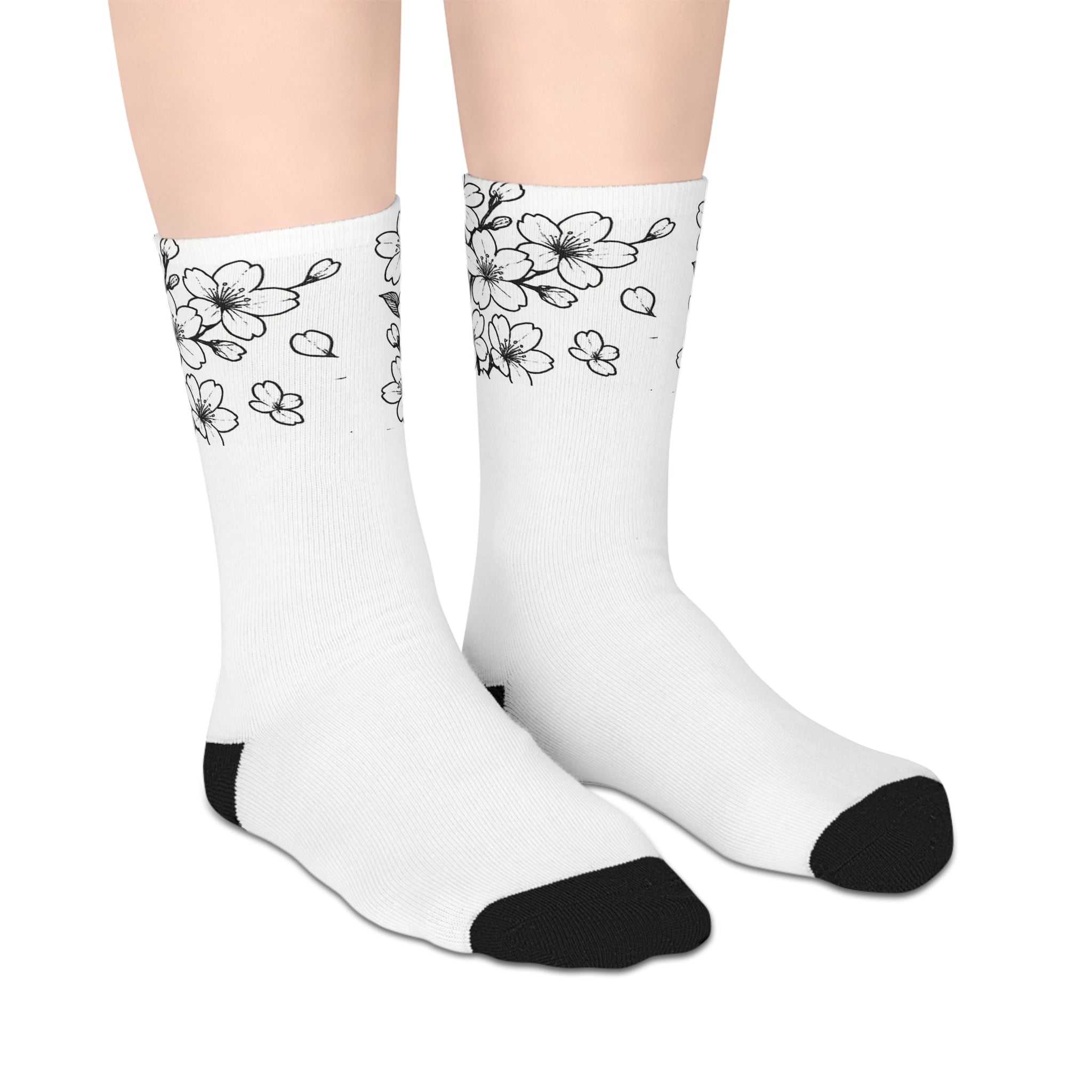 Socks Cherry Blossom Design