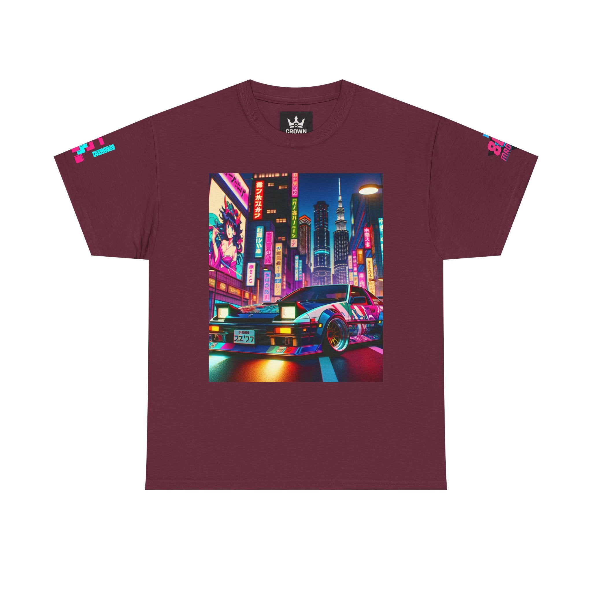 Tee Midnight Retro Vintage Unisex T-shirt