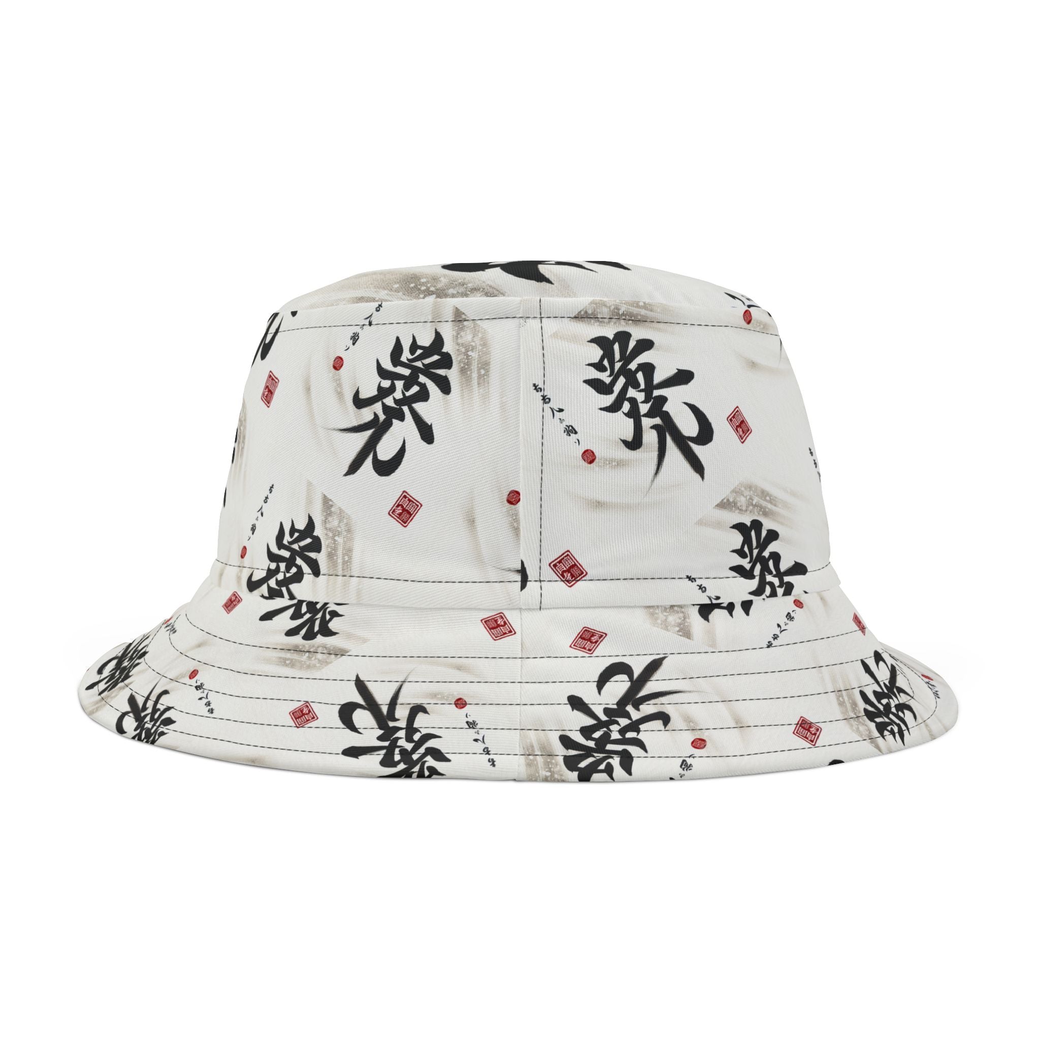 Bucket Hat Japanese Writing Love