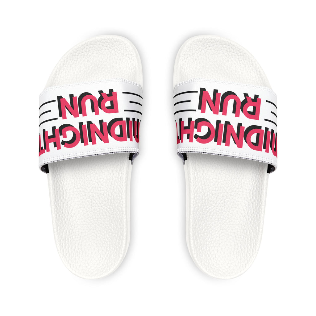 Midnight Run Sandals: Fun Removable-Strap Sandals for Summer Adventures, Beach Days, Casual Outings, Gift for Sporty Men, Relaxed Vibe