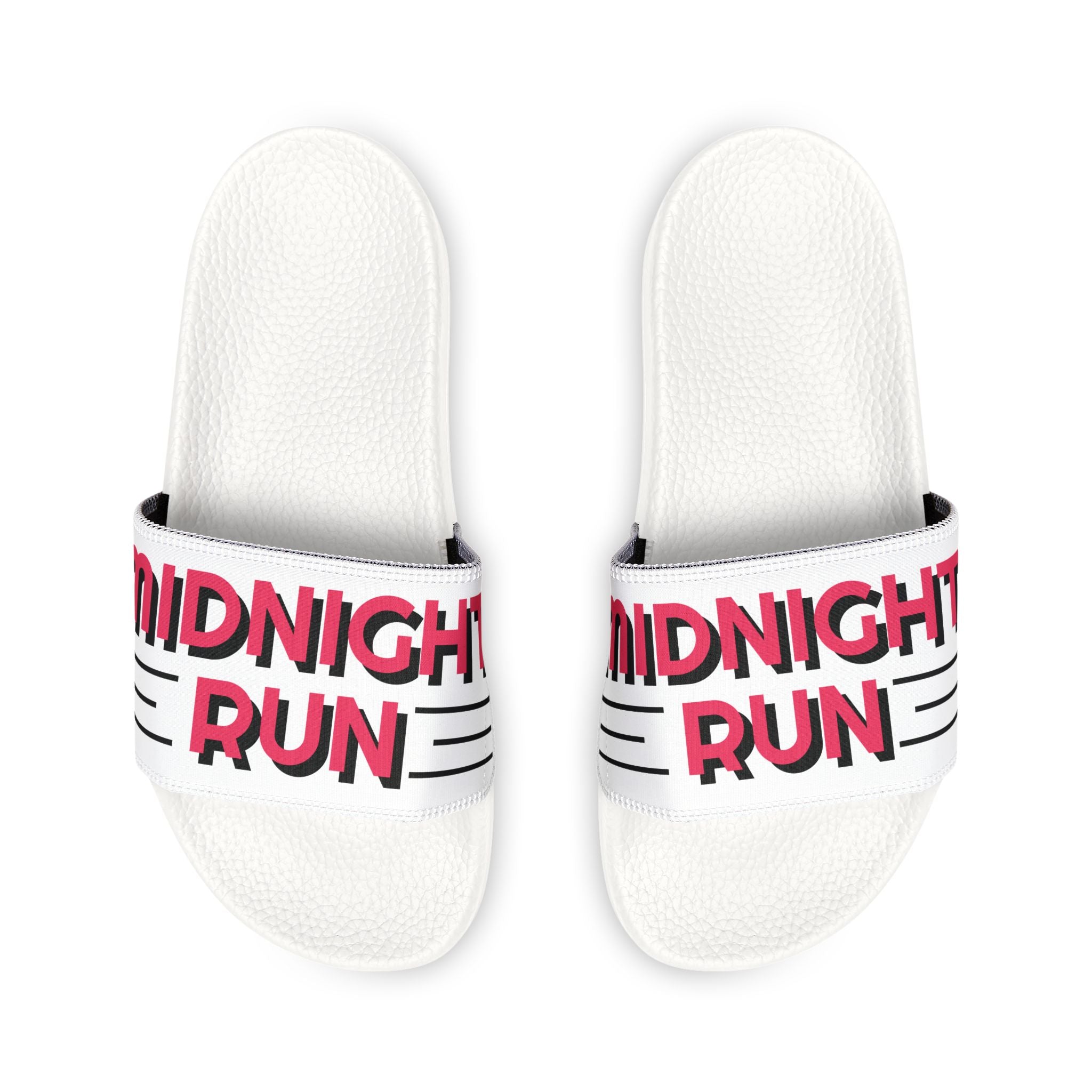 Midnight Run Sandals: Fun Removable-Strap Sandals for Summer Adventures, Beach Days, Casual Outings, Gift for Sporty Men, Relaxed Vibe