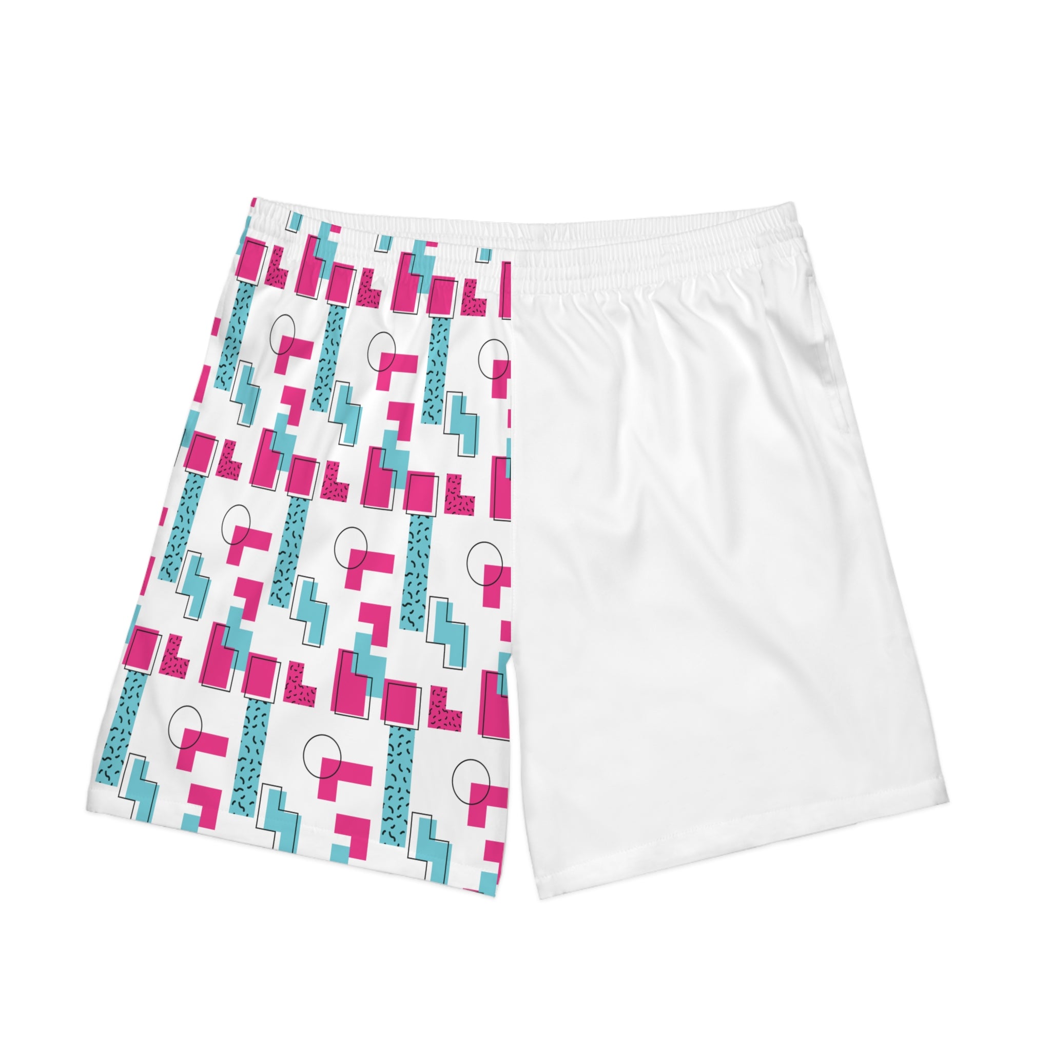 Midnight Run Men's Beach Shorts, Summer Swimwear, Vacation Shorts, Outdoor Activewear, Gift for Him, Comfortable Casual Shorts