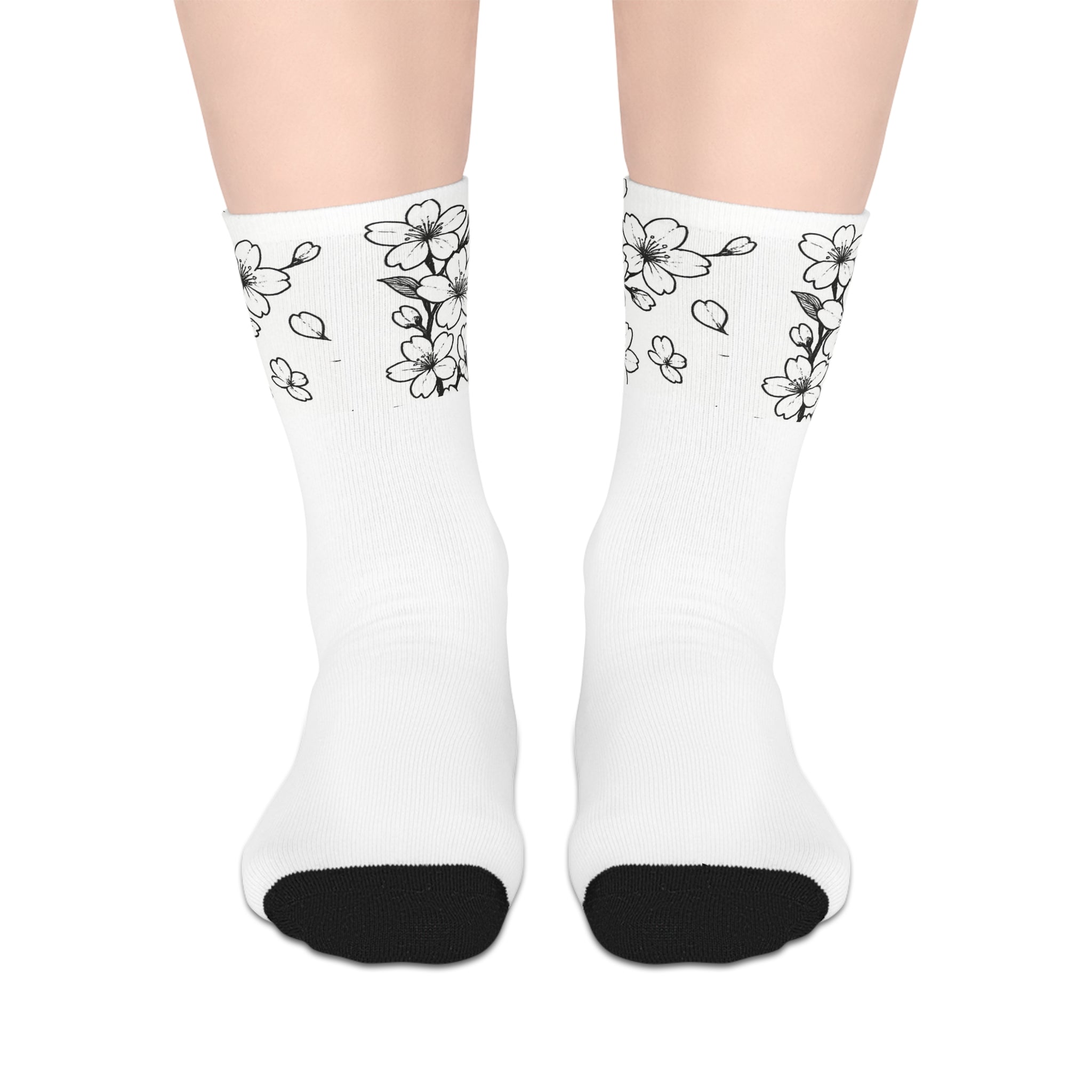 Socks Cherry Blossom Design