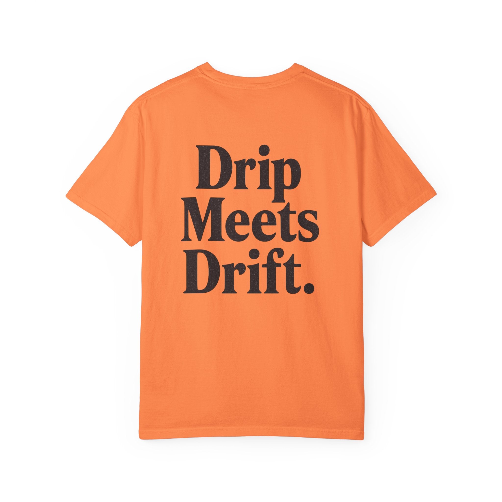 Drip Meets Drift Unisex Garment-Dyed T-Shirt, Anime Streetwear, Casual Style, Gift for Gamers, Unisex Fashion Tee