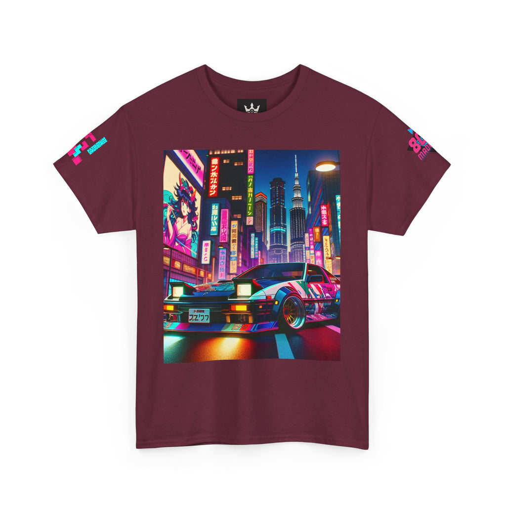 Tee Midnight Retro Vintage Unisex T-shirt