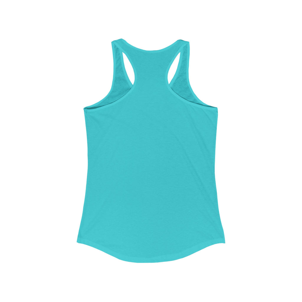 Cherry Blossom Racerback Tank, Women's Tank Top, Summer Fashion, Gift for Car Lovers, Casual Wear, Nature Inspired Apparel