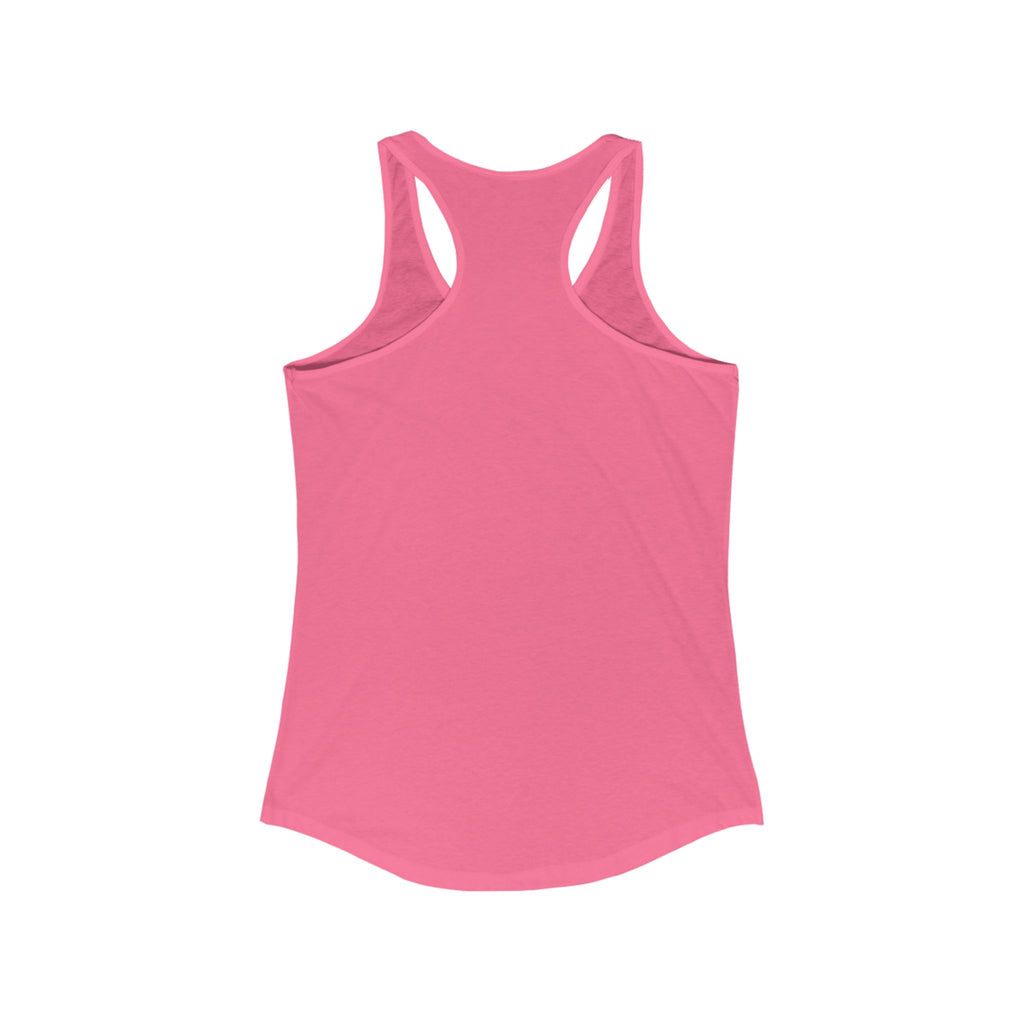 Cherry Blossom Racerback Tank, Women's Tank Top, Summer Fashion, Gift for Car Lovers, Casual Wear, Nature Inspired Apparel