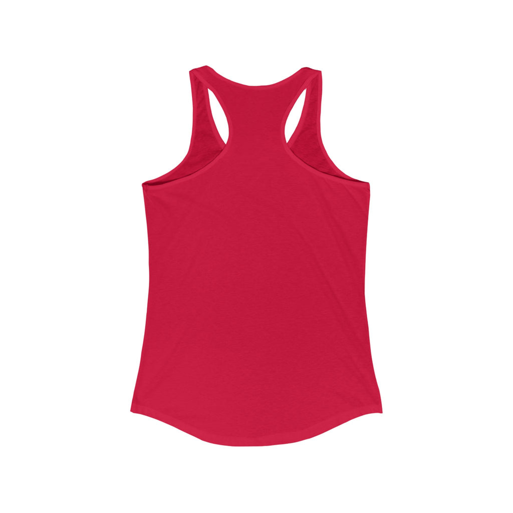 Cherry Blossom Racerback Tank, Women's Tank Top, Summer Fashion, Gift for Car Lovers, Casual Wear, Nature Inspired Apparel