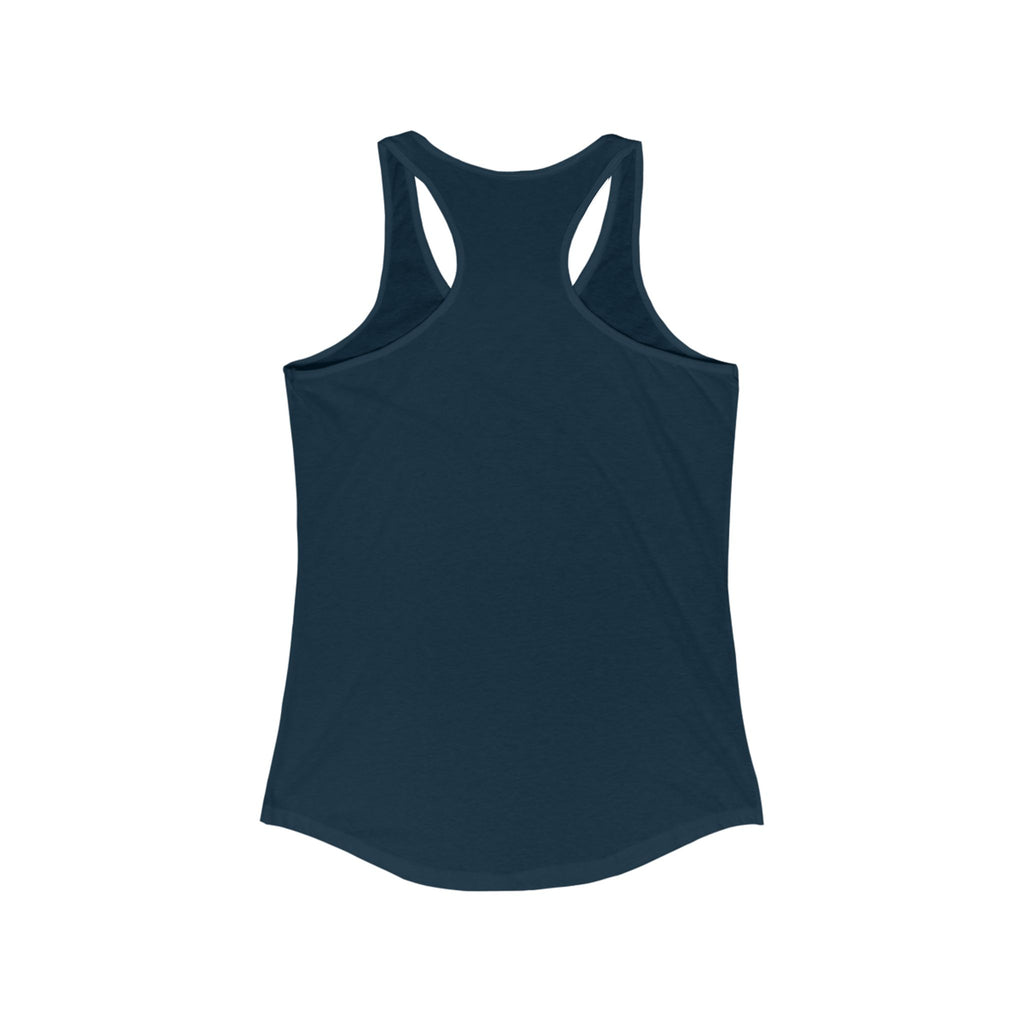 Cherry Blossom Racerback Tank, Women's Tank Top, Summer Fashion, Gift for Car Lovers, Casual Wear, Nature Inspired Apparel