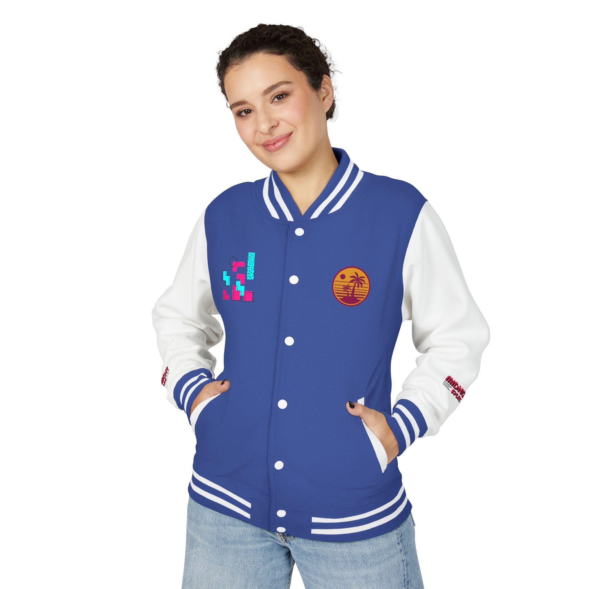 Letterman Jacket - Retro Varsity Style